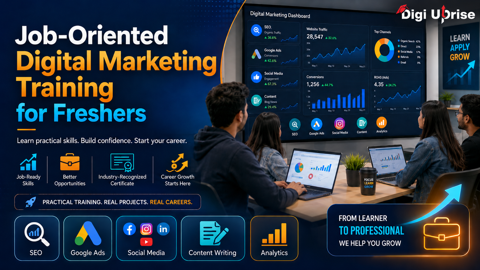 Job-Oriented Digital Marketing Training