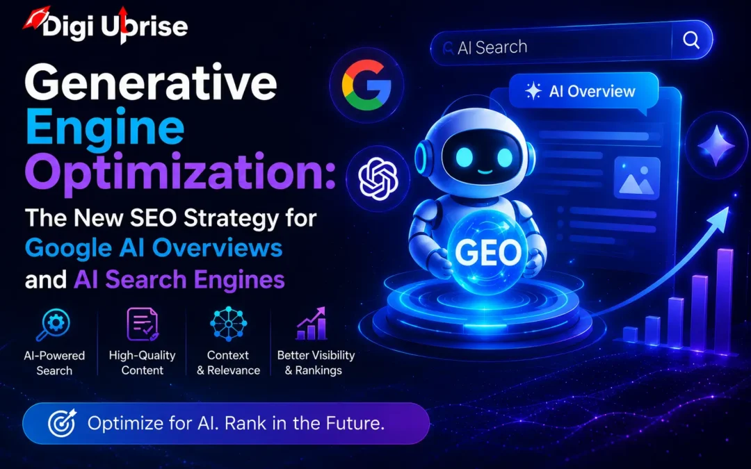 Generative Engine Optimization: The New SEO Strategy for Google AI Overviews and AI Search Engines