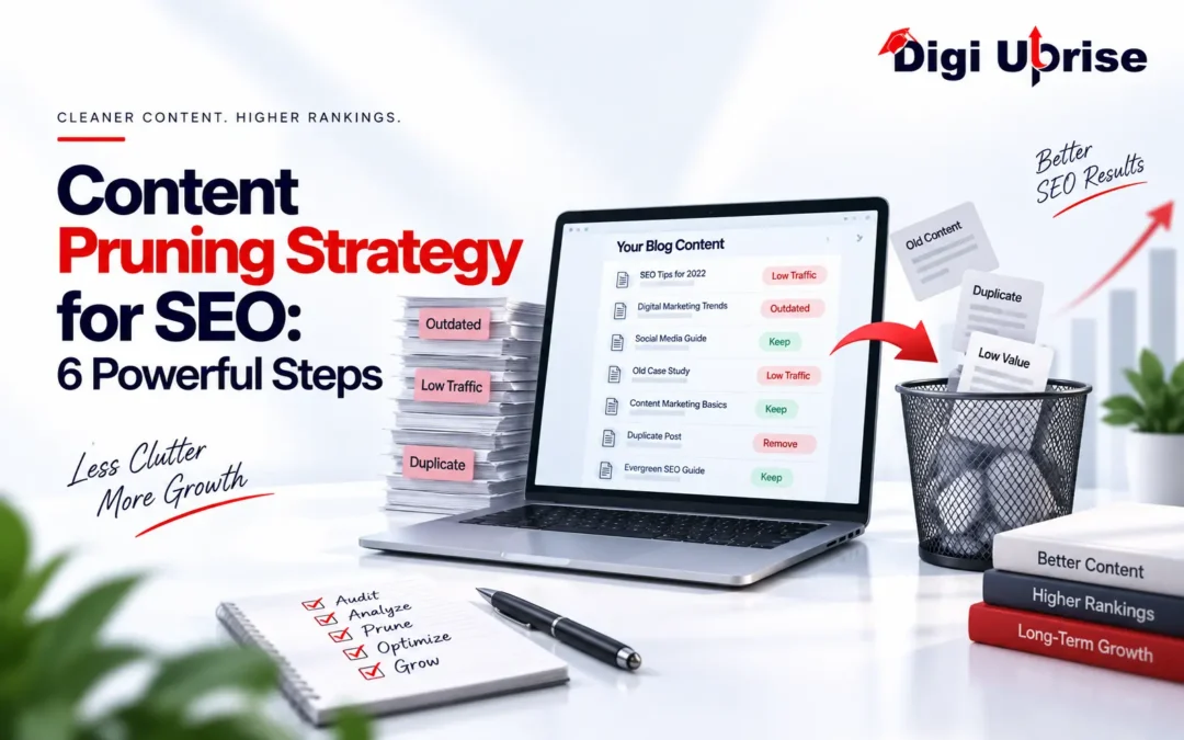 Content Pruning Strategy for SEO: 6 Powerful Steps